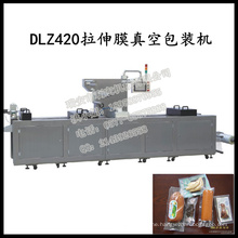 Dlz-460 Full Automatic Continuous Stretch Cooled Food Vacuum Packaging Machine